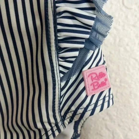 Ruffle butts one piece striped bathing suit - Picture 4 of 6